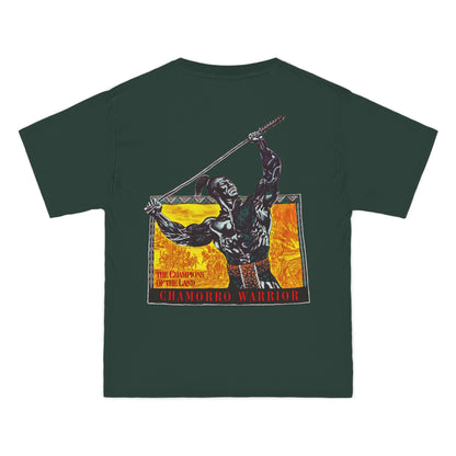 Chamorro Warrior Guam The Champions Of The Land Vintage Design 90s New Print Beefy-T®  Short-Sleeve T-Shirt