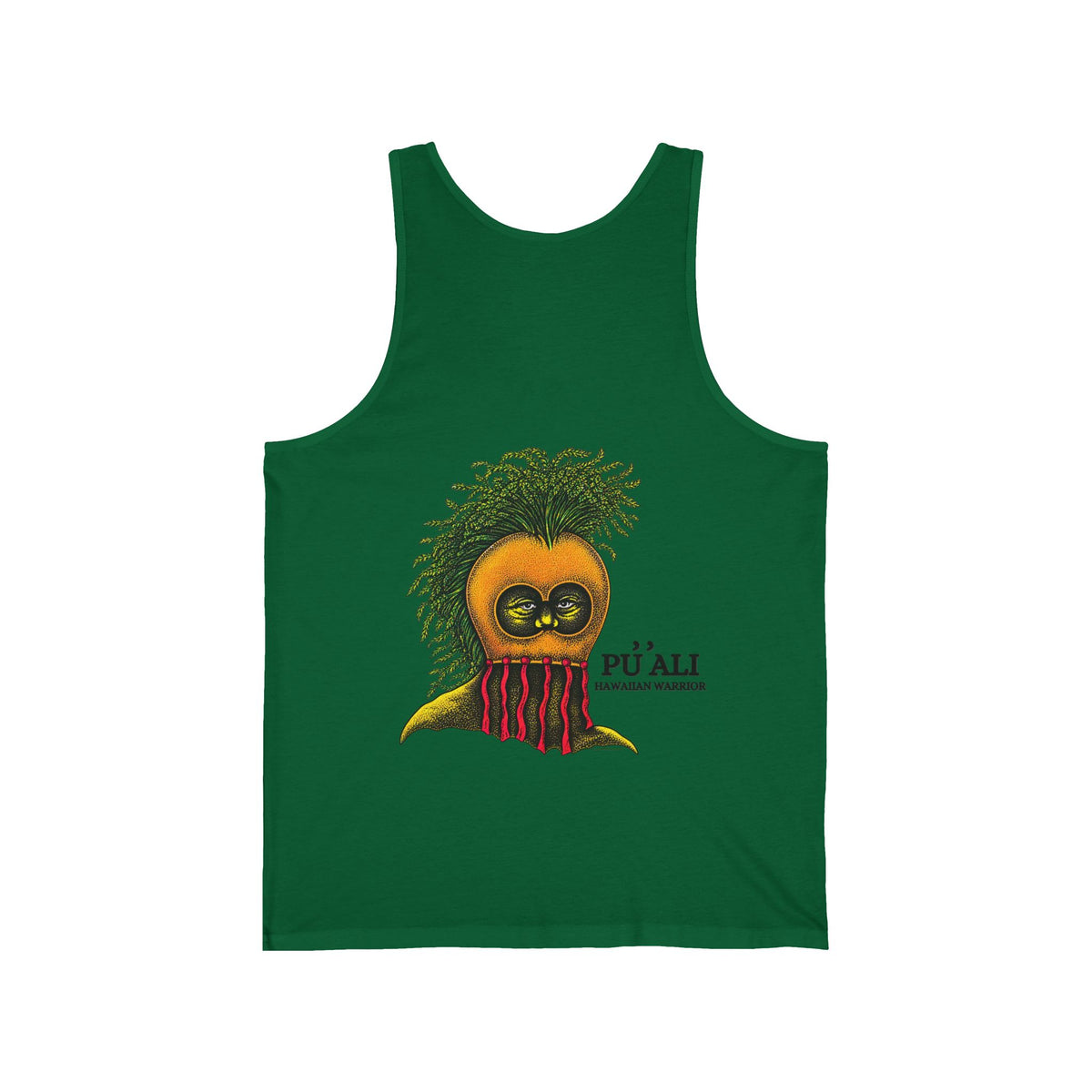 Hawaiian Strength Pu'ali Hawaiian Warrior Unisex Jersey Tank
