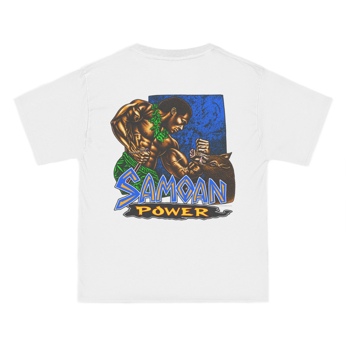 Samoan Strength Samoan Power Beefy-T®  Short-Sleeve T-Shirt