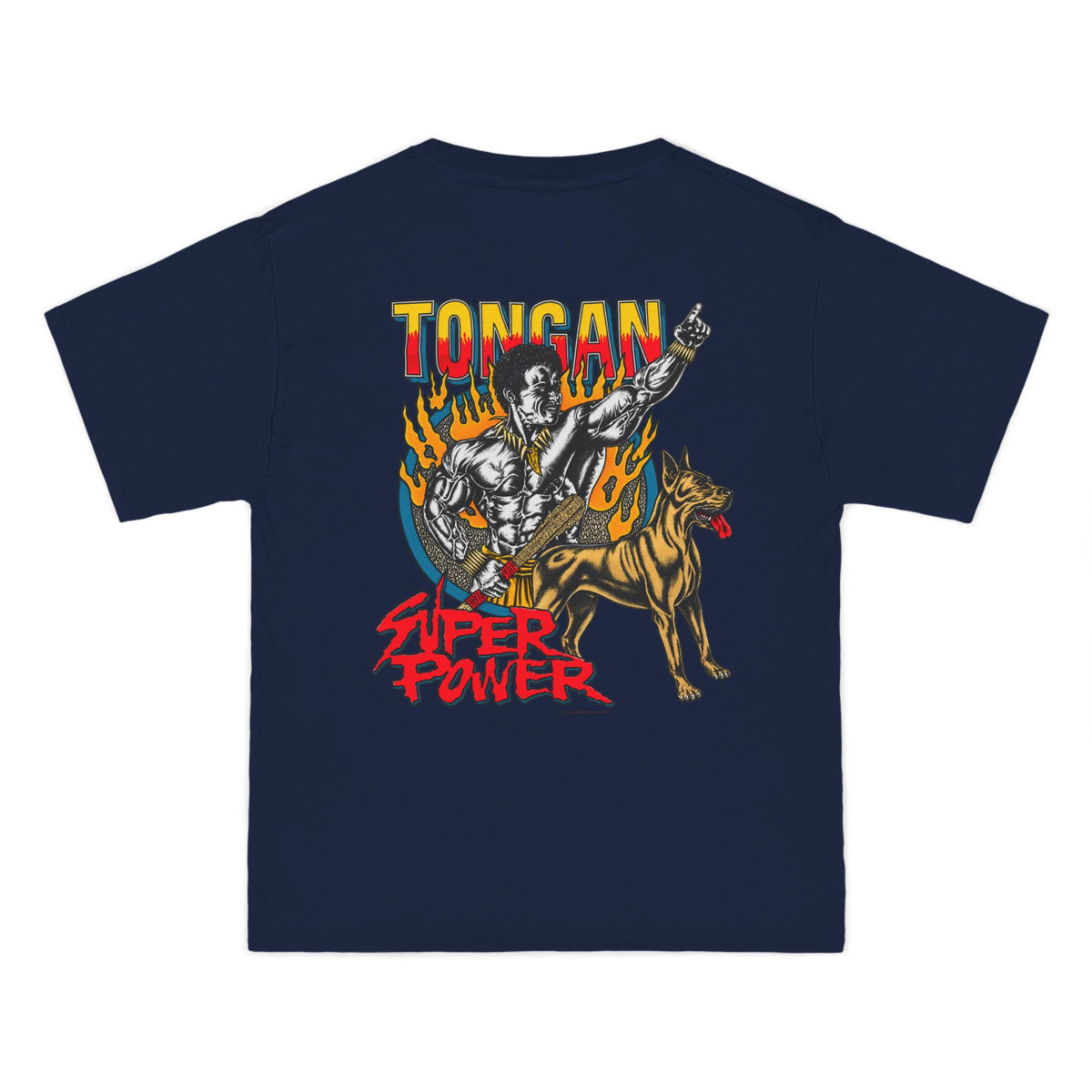 Local Strength Tongan Super Power Beefy-T®  Short-Sleeve T-Shirt