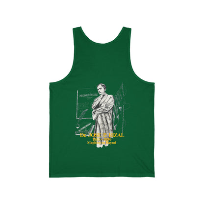 Filipino Strength Dr Jose Rizal Magiting na Bayani Vintage Design 90s New Print Unisex Jersey Tank