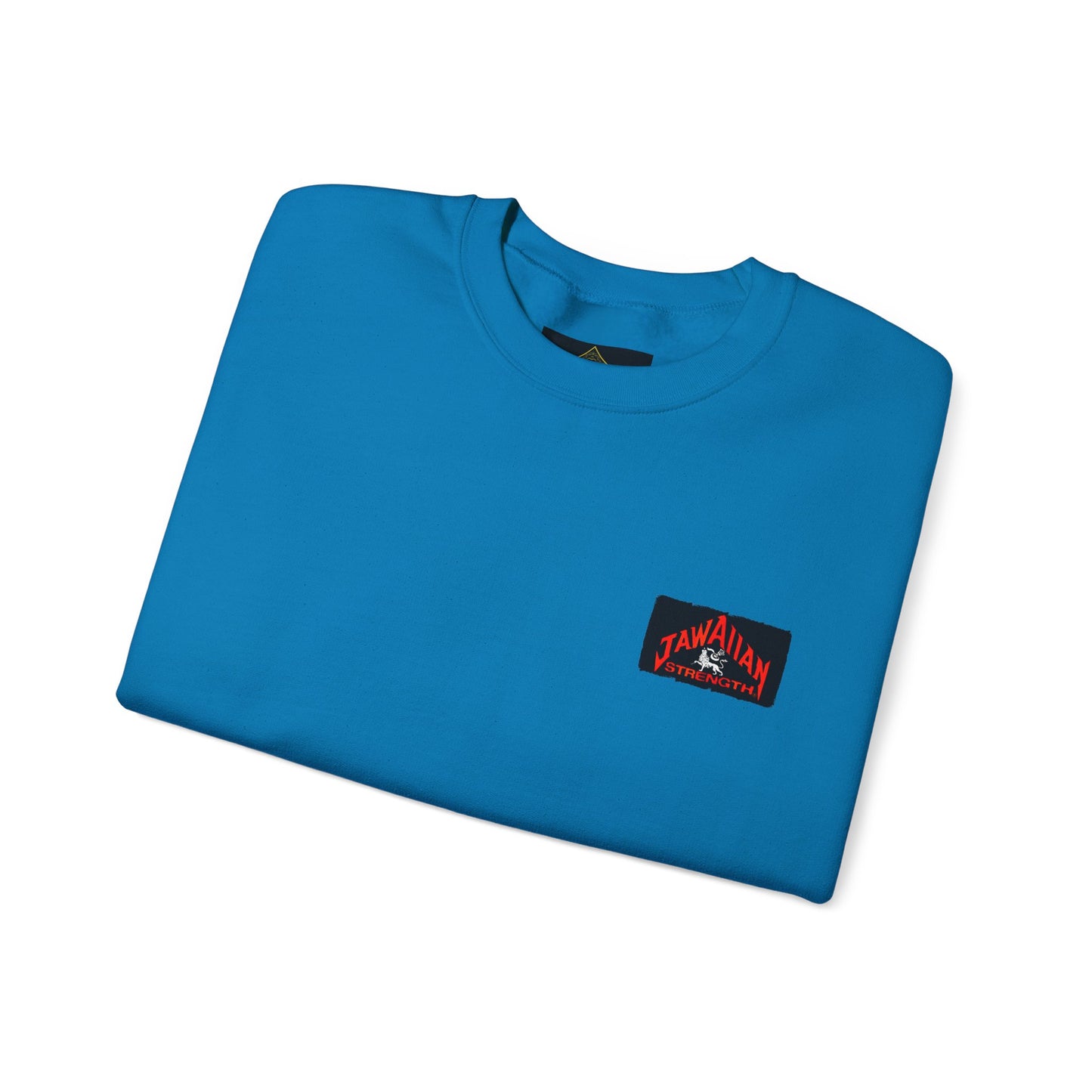 Jawaiian Strength Dread Lion Vintage 90s Design New Print Unisex Heavy Blend™ Crewneck Sweatshirt