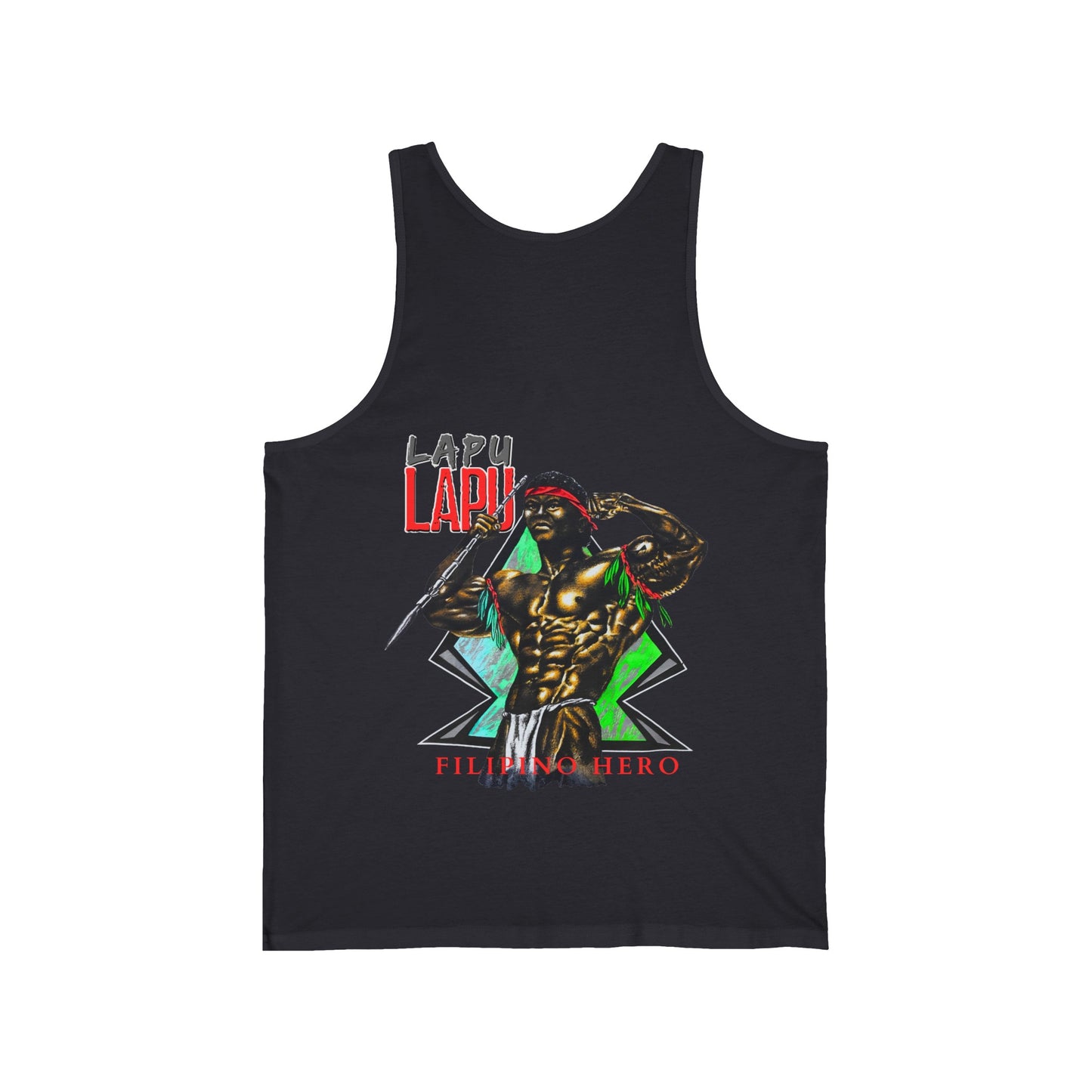 Filipino Strength Lapu Lapu Filipino Hero Vintage Design 90s New Print Unisex Jersey Tank