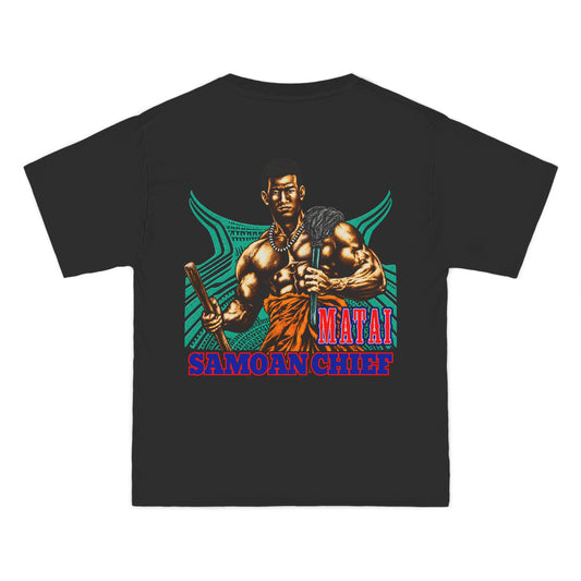 Samoan Strength Samoan Chief Matai Beefy-T®  Short-Sleeve T-Shirt