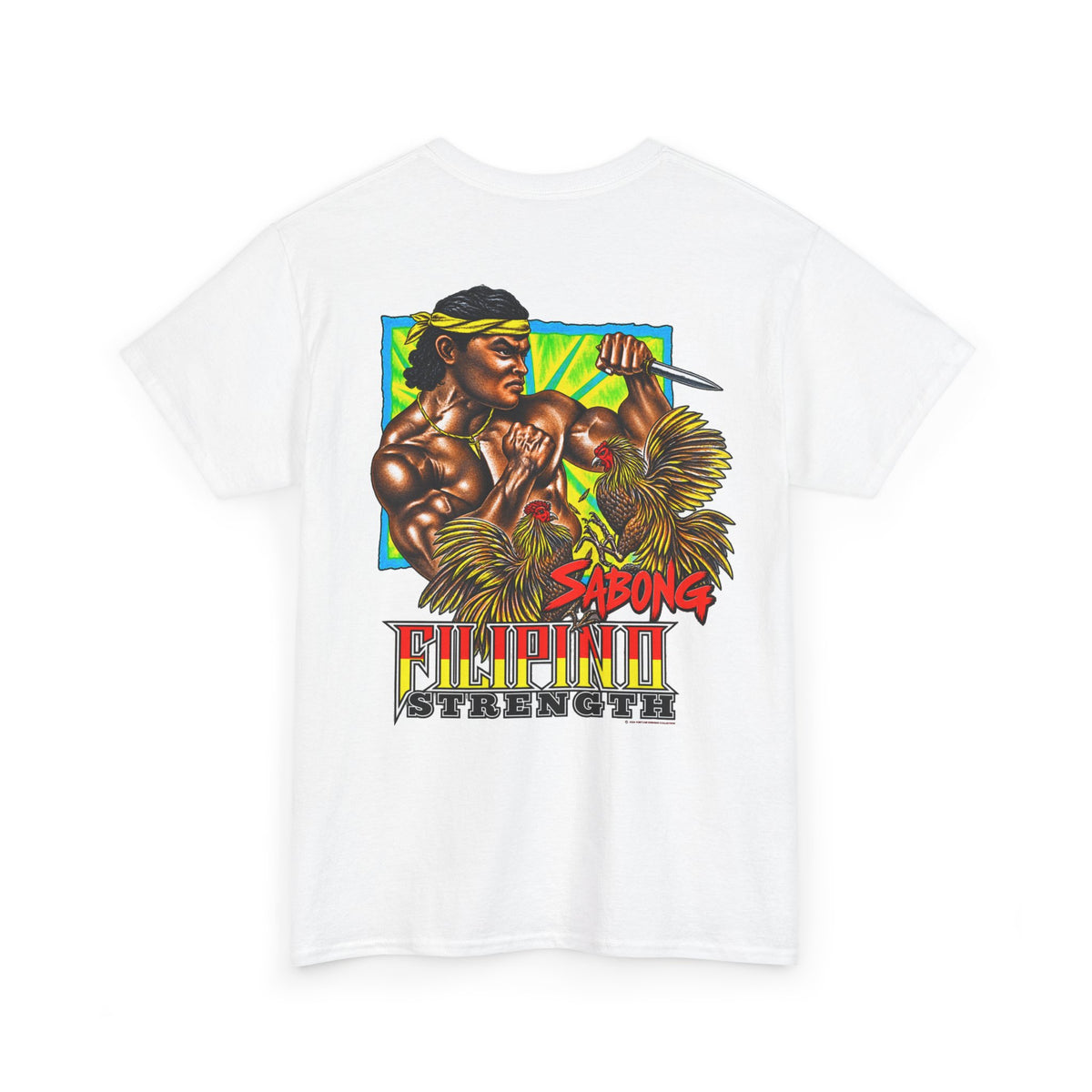 Filipino Strength Sabong Unisex Heavy Cotton Tee