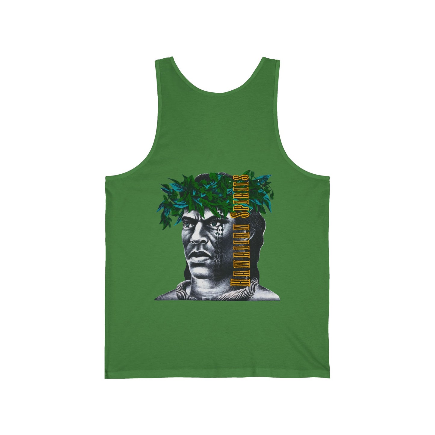 Hawaiian Strength Hawaiian Spirits Vintage Designs 90s New Print Unisex Jersey Tank