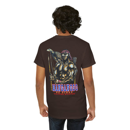 Filipino Strength Mangangso Na Pinoy Filipino Hunter Vintage Design 90s New Print Unisex Heavy Cotton Tee