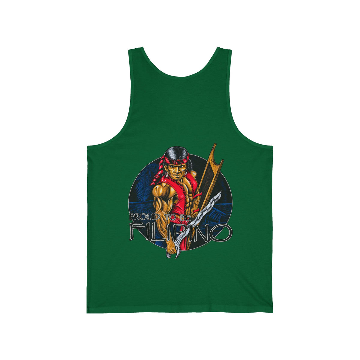 Filipino Strength Proud To Be Filipino Unisex Jersey Tank
