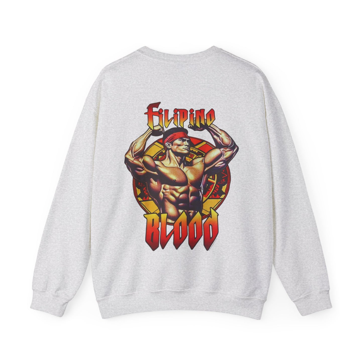 Filipino Strength Filipino Blood Vintage Design 90s New Print Unisex Heavy Blend™ Crewneck Sweatshirt