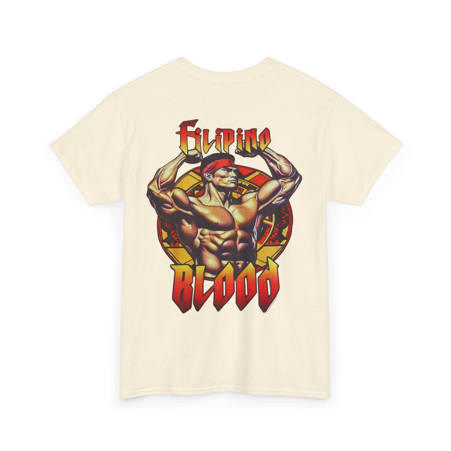 Filipino Strength Filipino Blood Vintage Design 90s New Print T-shirt Unisex Heavy Cotton Tee