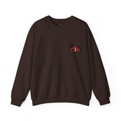 Hawaiian Strength Hawaiian Sovereignty 'Onipa'a Vintage Design 90s New Print Unisex Heavy Blend™ Crewneck Sweatshirt