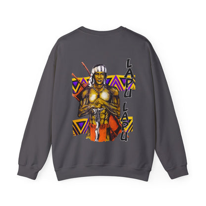 Filipino Strength Lapu Lapu Vintage Design 90s New Print Unisex Heavy Blend™ Crewneck Sweatshirt