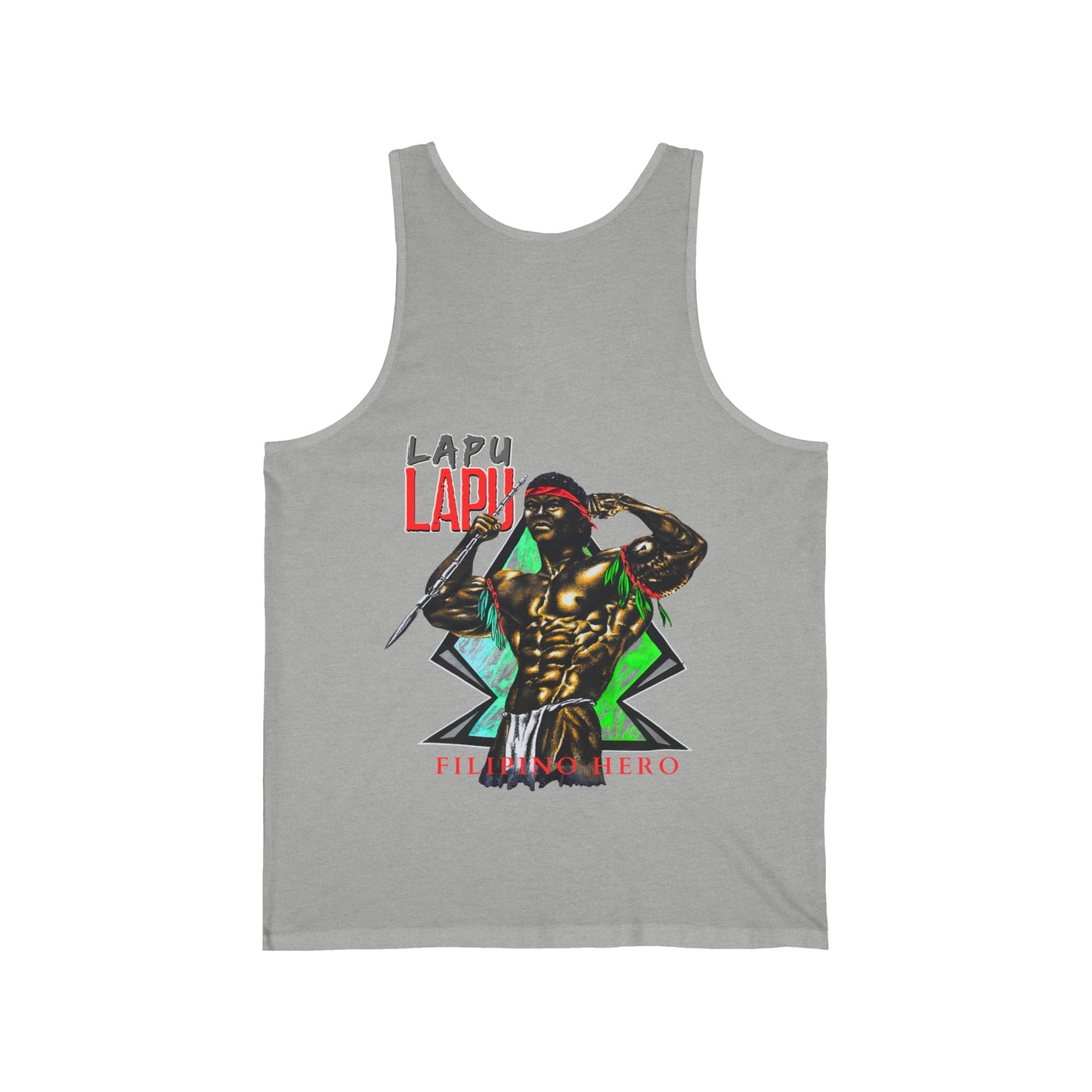 Filipino Strength Lapu Lapu Filipino Hero Vintage Design 90s New Print Unisex Jersey Tank