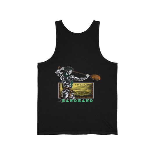 Hawaiian Strength Hanohano Hawaiian Pride Vintage 90s Design New Print Unisex Jersey Tank