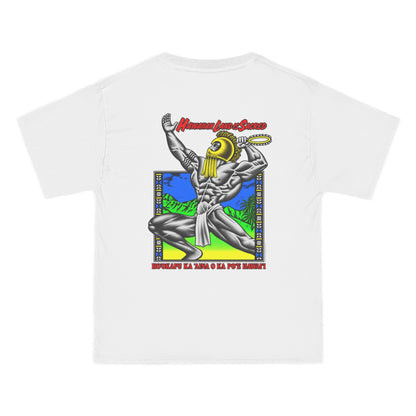 Hawaiian Strength Hawaiian Land Is Sacred Beefy-T®  Short-Sleeve T-Shirt