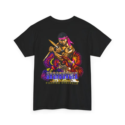 Filipino Strength Sasabungin Na Manok Unisex Heavy Cotton Tee