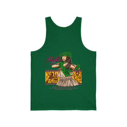Hawaiian Strength Hula of all Hawaii Unisex Jersey Tank