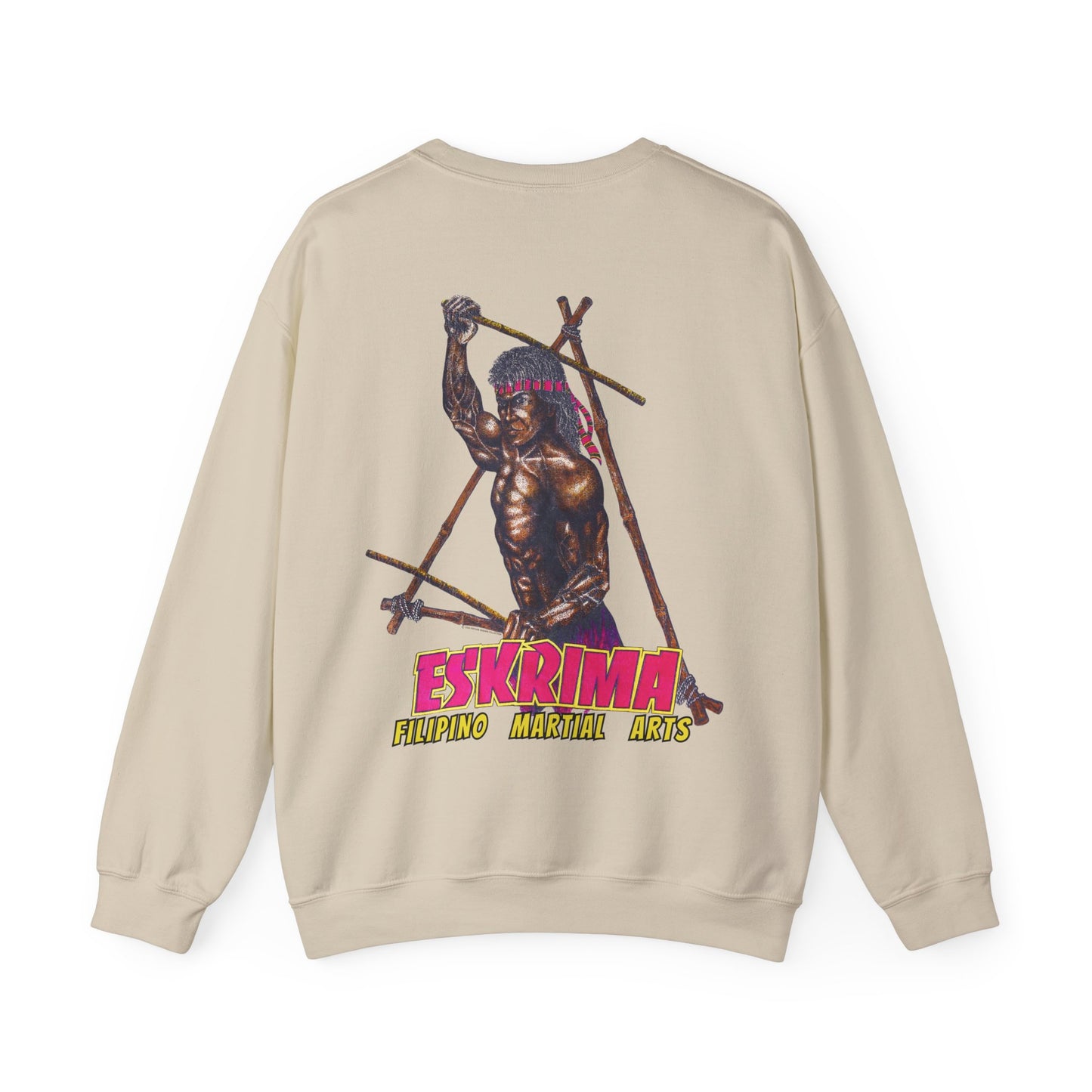 Filipino Strength Eskrima Filipino Martial Arts Unisex Heavy Blend™ Crewneck Sweatshirt