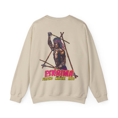 Filipino Strength Eskrima Filipino Martial Arts Unisex Heavy Blend™ Crewneck Sweatshirt