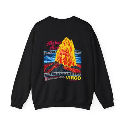 Hawaiian Strength Mahoe Mua Virgo Virgin Pele Unisex Heavy Blend™ Crewneck Sweatshirt