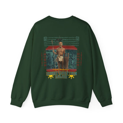 Filipino Strength Filipino Headhunter Igorot Chieftain Lalabi Unisex Heavy Blend™ Crewneck Sweatshirt