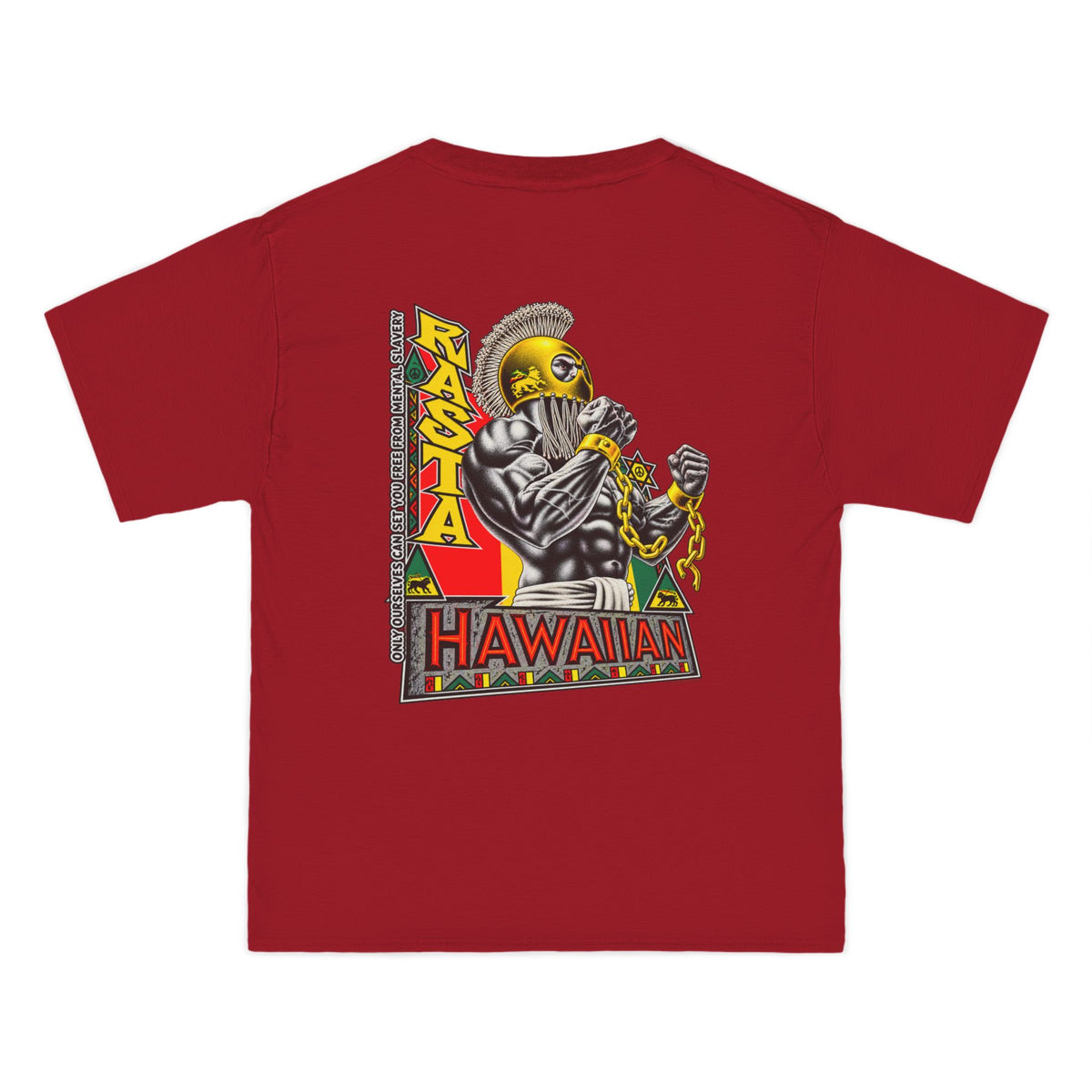 Hawaiian Strength Hawaiian Rasta Beefy-T®  Short-Sleeve T-Shirt