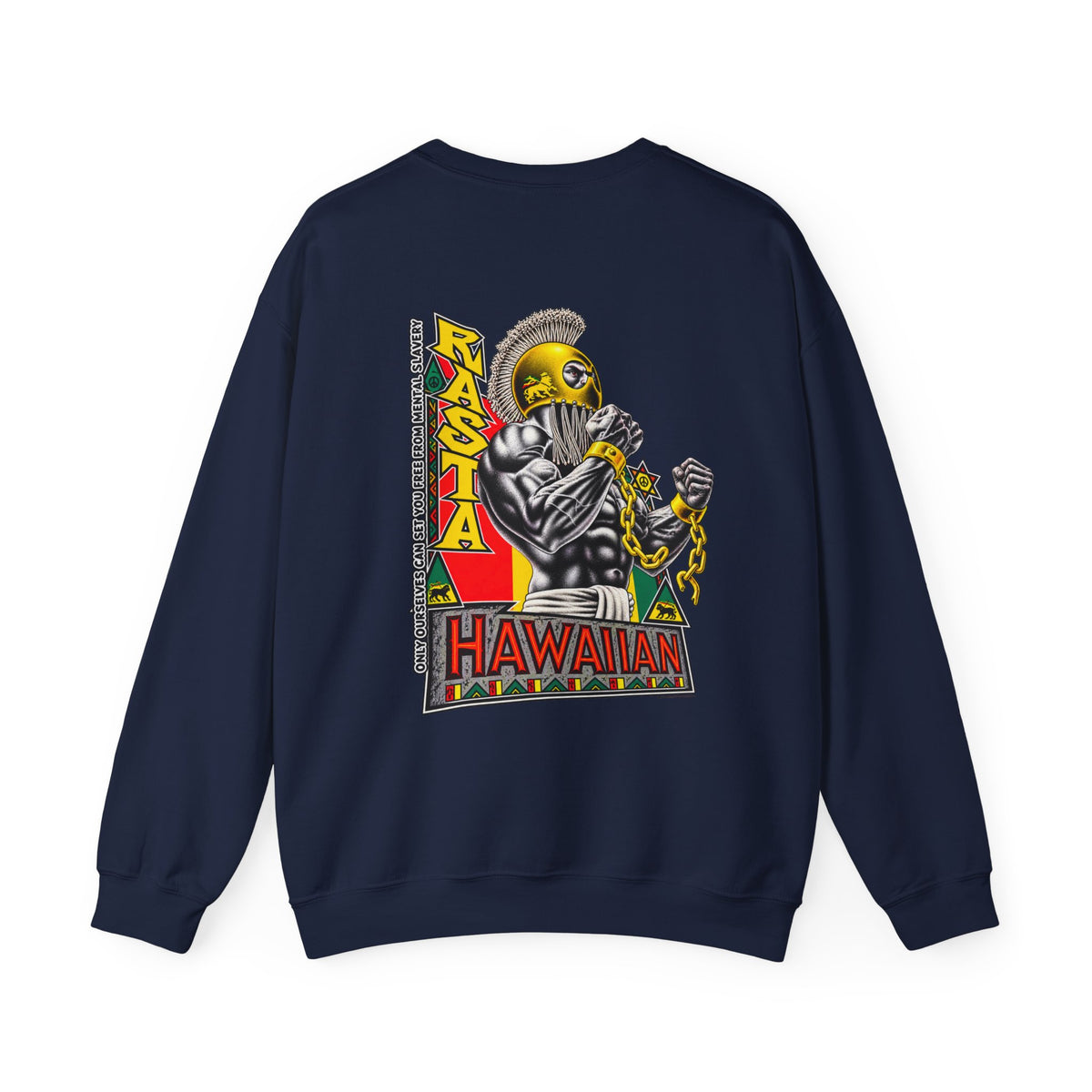 Hawaiian Strength Hawaiian Rasta Unisex Heavy Blend™ Crewneck Sweatshirt