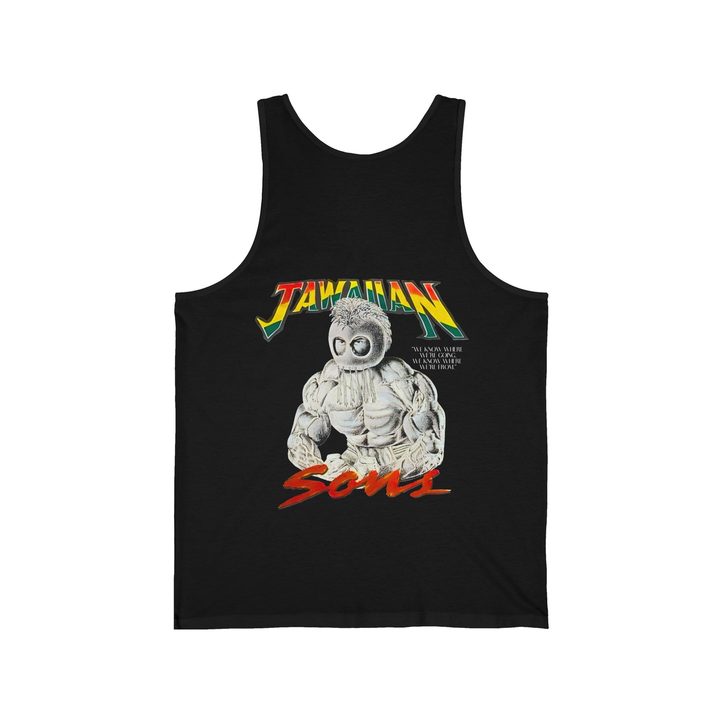 Jawaiian Strenght Jawaiian Sons Vintage Design 90s New Print Unisex Jersey Tank