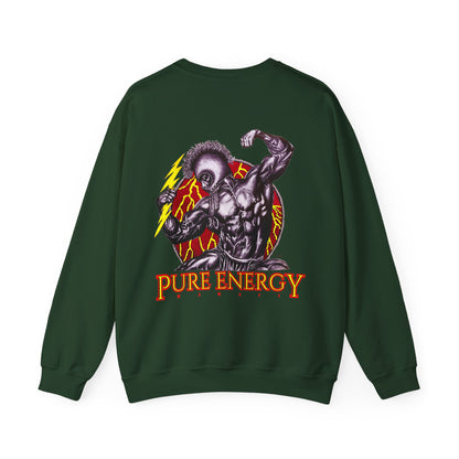 Hawaiian Strength Pure Energy Hawaii Vintage Design 90s New Print Unisex Heavy Blend™ Crewneck Sweatshirt