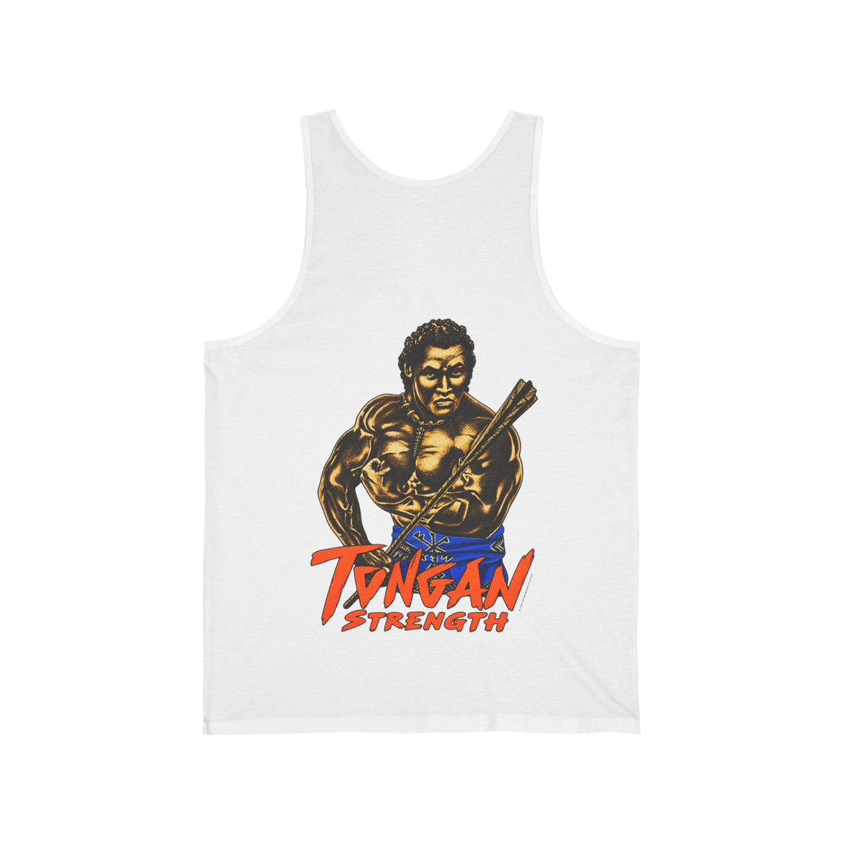 Local Strength Tongan Strength Unisex Jersey Tank
