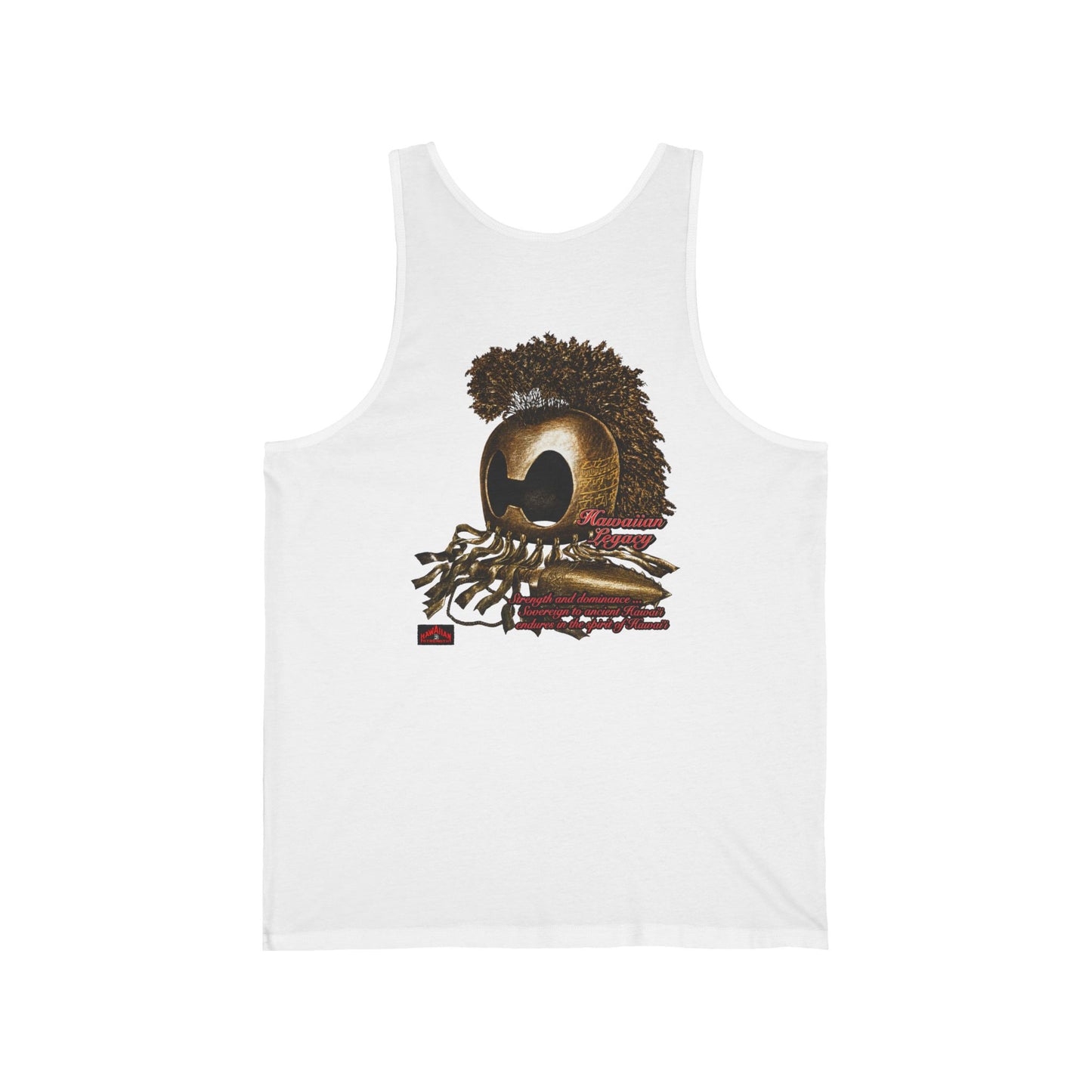 Hawaiian Strength Hawaiian Legacy Strength and Dominance Unisex Jersey Tank
