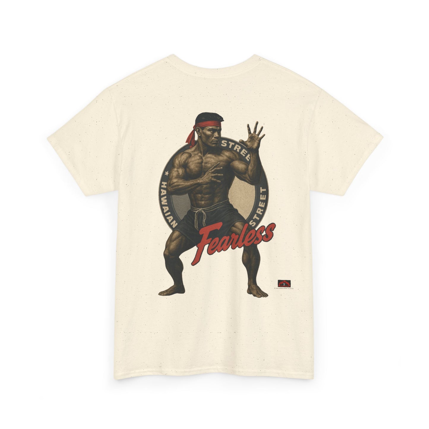 FIlipino Strength Fearless Hawaiian Street Vintage 90s Design New Print Unisex Heavy Cotton Tee