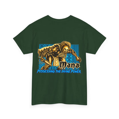 Hawaiian Strength Mana Possessing the Divine Power Unisex Heavy Cotton Tee