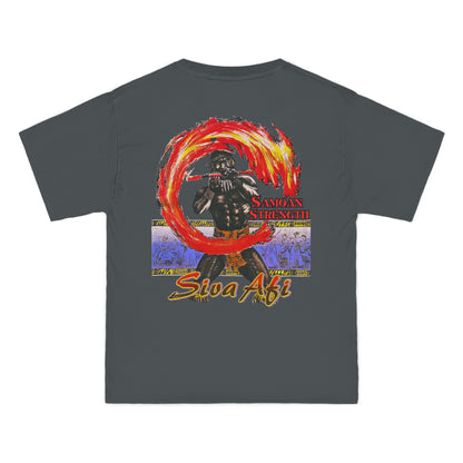 Samoan Strength Siva Afi Vintage Design 90s New Print Beefy-T®  Short-Sleeve T-Shirt