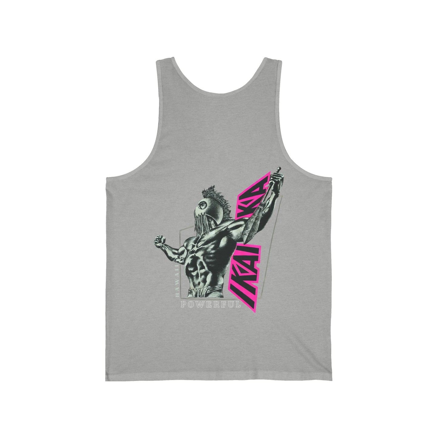 Hawaiian Strength Powerful Hawaii Ikaika Vintage Design 90s New Print Unisex Jersey Tank