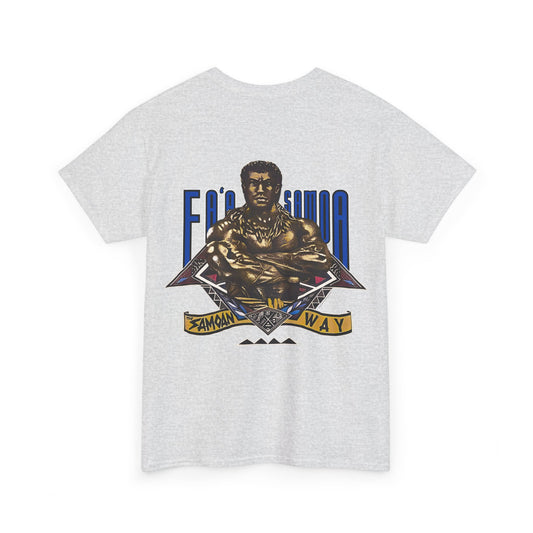 Samoan Strength Fa'a Samoa The Samoan Way Shirt Vintage Design 90s New Print Unisex Heavy Cotton Tee