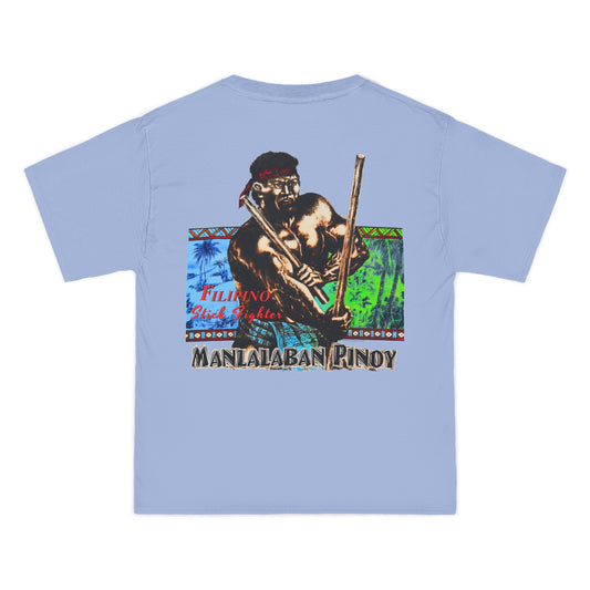 Filipino Strength Manlalaban Pinoy Stick Fighter Vintage Design 90s New Print Beefy-T®  Short-Sleeve T-Shirt