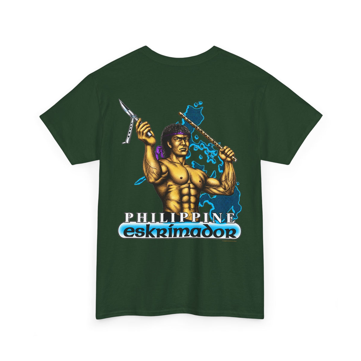 Filipino Strength Philippine Eskrimador Unisex Heavy Cotton Tee