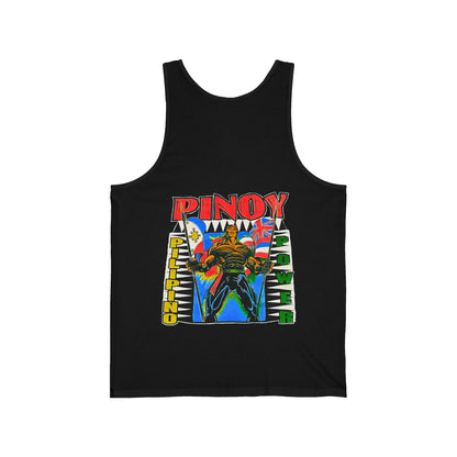 Filipino Strength Pinoy Pilipino Power Vintage Design 90s New Print Unisex Jersey Tank