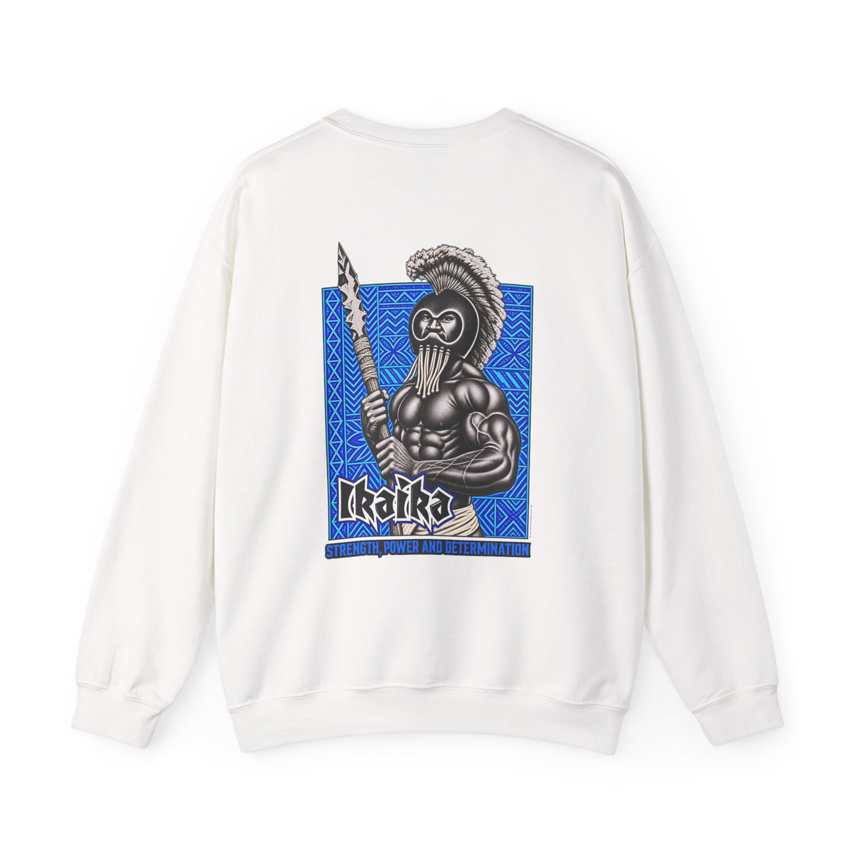 Hawaiian Strength Ikaika Strength Power and Determination Unisex Heavy Blend™ Crewneck Sweatshirt