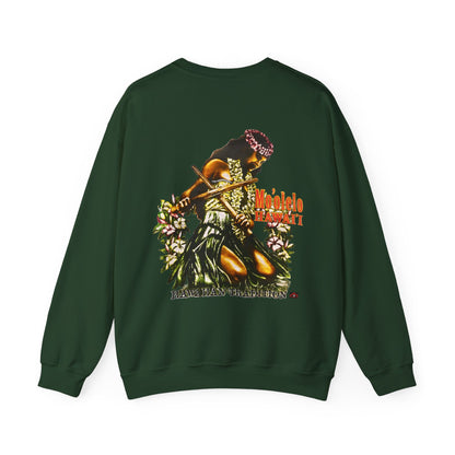 Hawaiian Strength Hawaiian Tradition Mo'olelo Hawai'i Vintage Design 90s New Print Unisex Heavy Blend™ Crewneck Sweatshirt