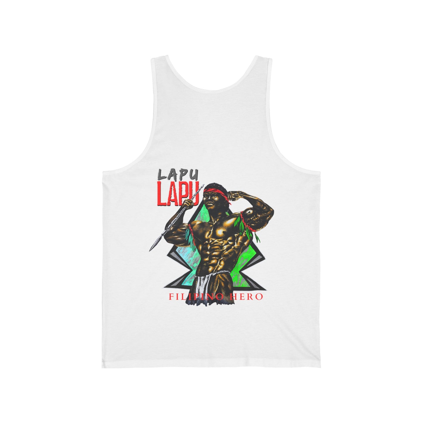 Filipino Strength Lapu Lapu Filipino Hero Vintage Design 90s New Print Unisex Jersey Tank