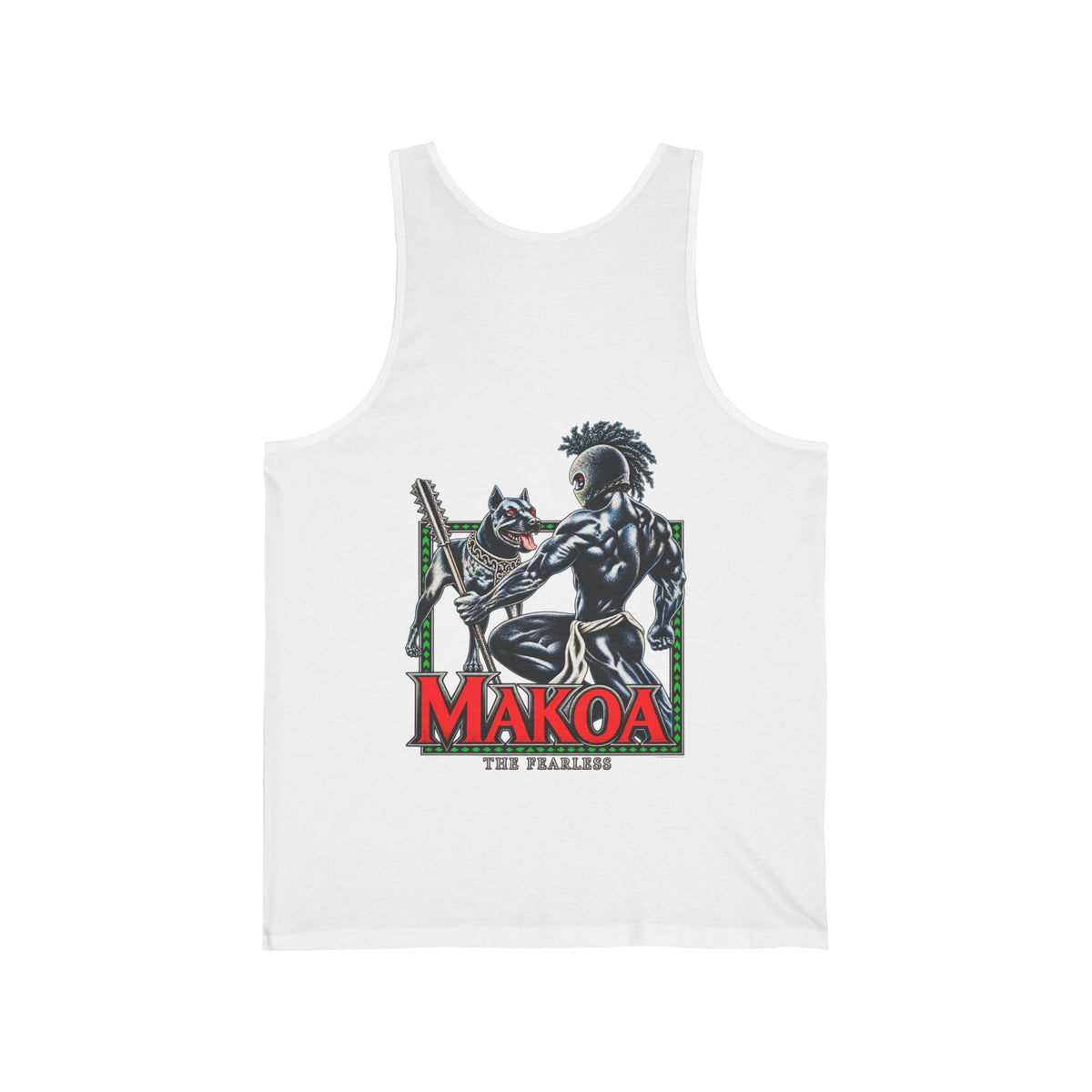 Hawaiian Strength Makoa The Fearless Unisex Jersey Tank