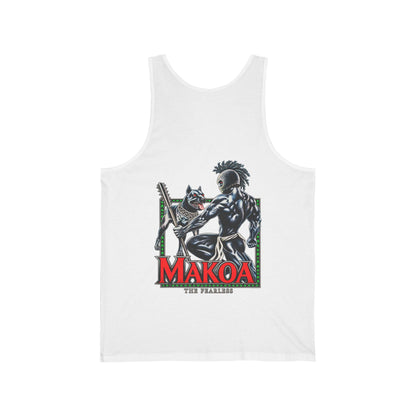Hawaiian Strength Makoa The Fearless Unisex Jersey Tank