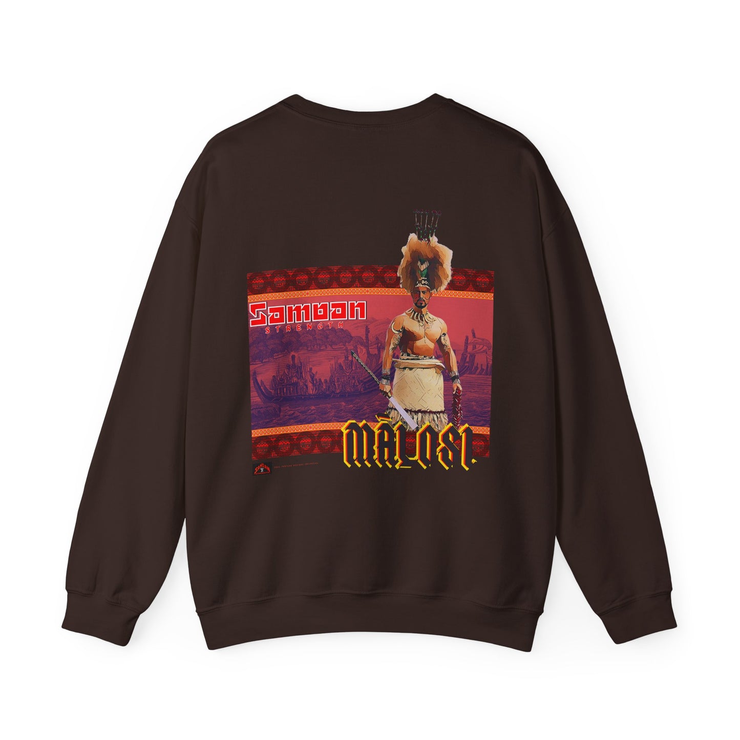 Samoan Strength Malosi Samoan Strength Unisex Heavy Blend™ Crewneck Sweatshirt