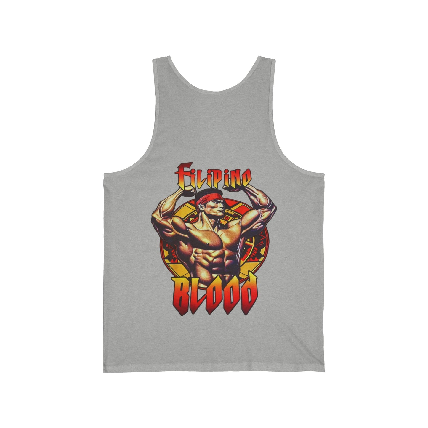 Filipino Strength Filipino Blood Vintage Design 90s New Print Unisex Jersey Tank