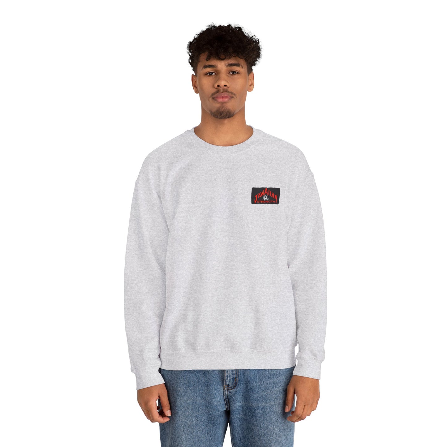 Jawaiian Strength Jawaiian Spirit Vintage Design 90s New Print Unisex Heavy Blend™ Crewneck Sweatshirt