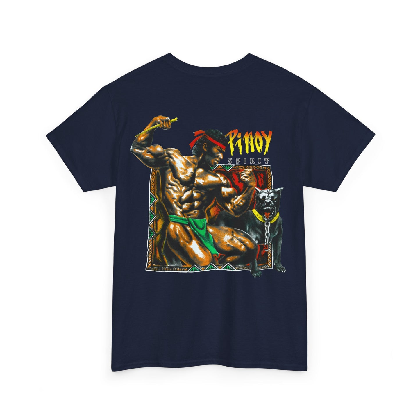 Filipino Strength Pinoy Spirit Vintage Design 90s New Print T-shirt Unisex Heavy Cotton Tee