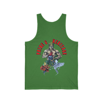 Filipino Strength Pride and Heritage Vintage 90s Design New Print Unisex Jersey Tank