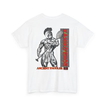 Hawaiian Strength Ancient Paddler T-shirt Unisex Heavy Cotton Tee